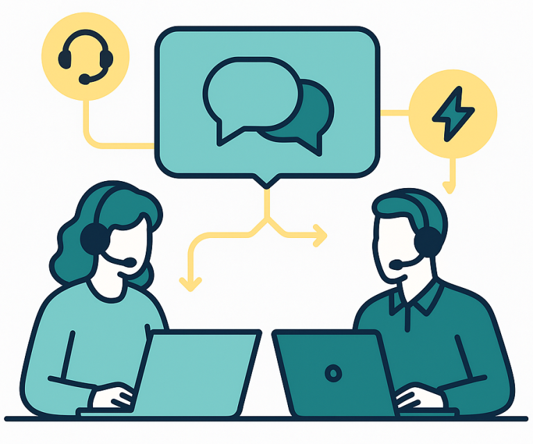 Engineer providing remote IT support via Direct Access Helpdesk